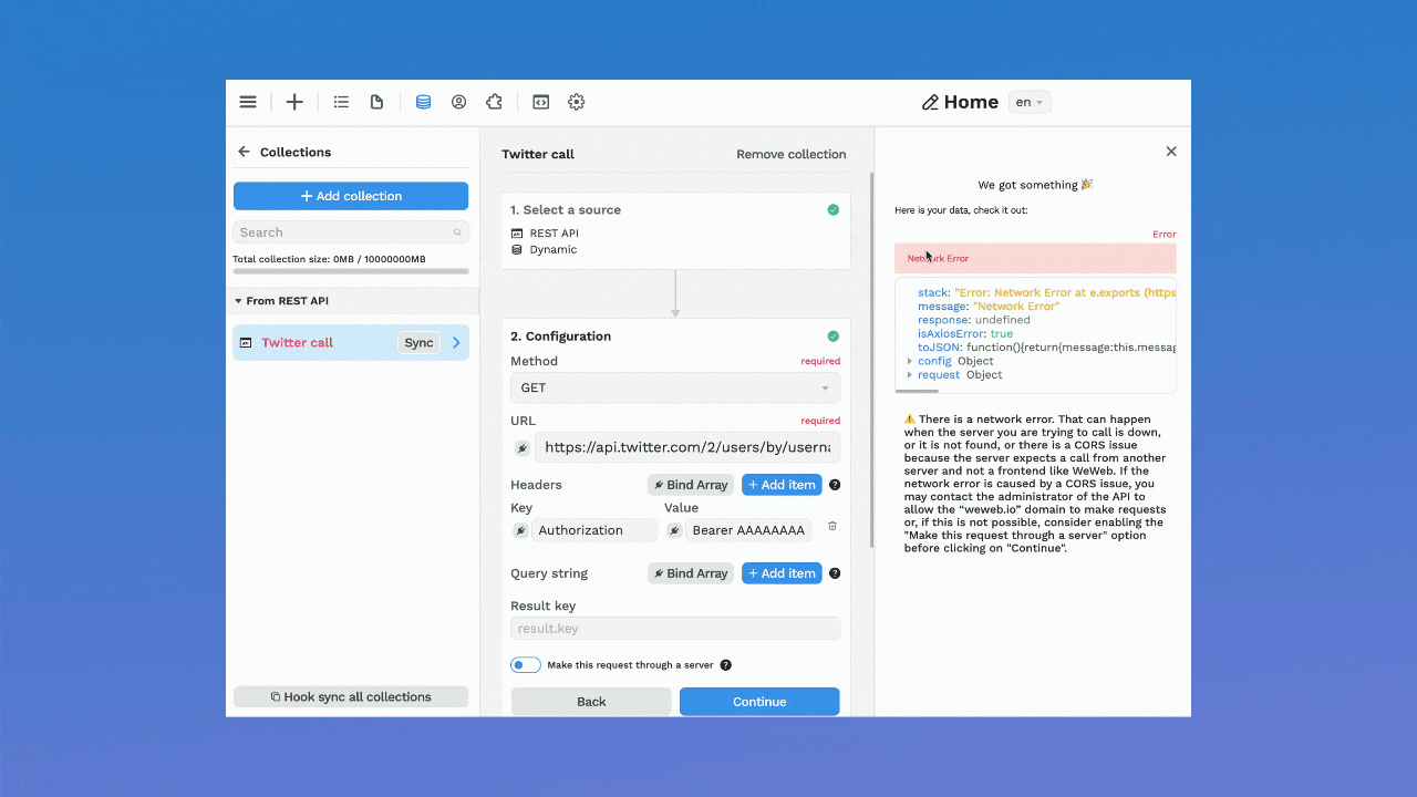 WeWeb Authentication, Fixing CORS Issues ⛔️, and Calendly Embed 📆